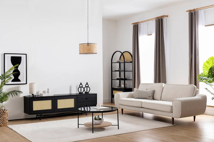 Hanah Home Nala 180 - Negro